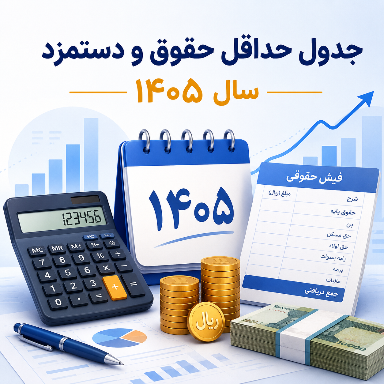 جدول حداقل حقوق و دستمزد وزارت کار در سال ۱۴۰۵